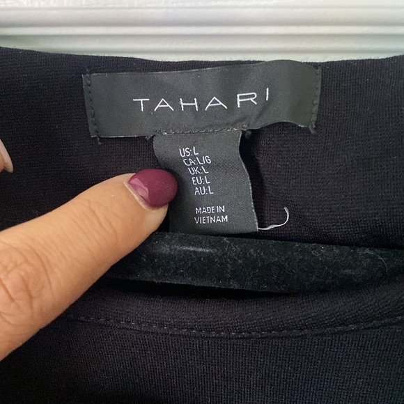 Tahari long sleeve shift dress - Picture 2 of 4